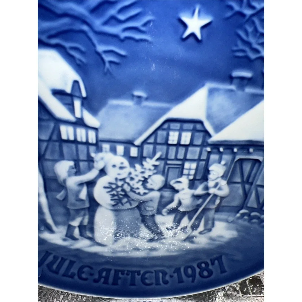 B&G‎ Bing & Grondahl 1987 Christmas Plate 
